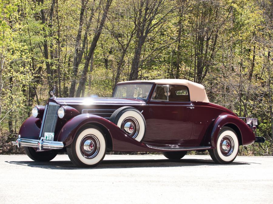  Packard Twelve Coupe Roadster 1937 года  (фото 18 из 34)